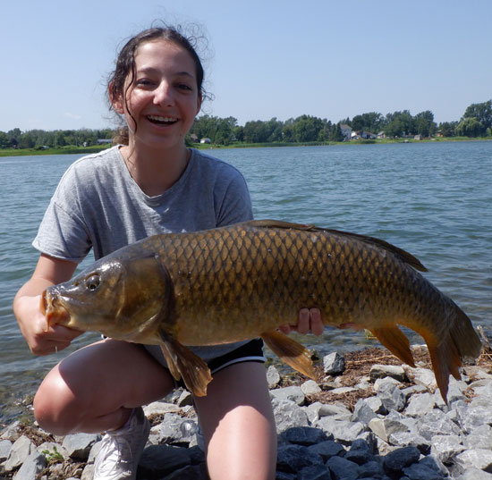 Unexpected visitor' chomps off most of fisherman's catch in one bite